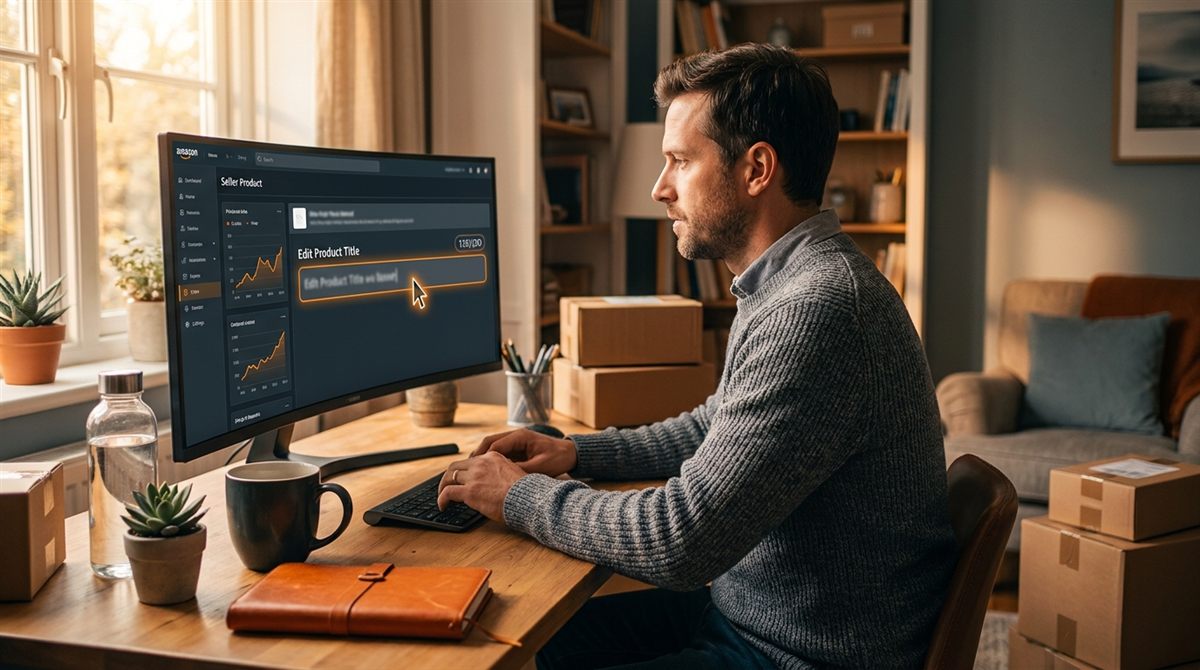 Amazon-Produkttitel mit 75-Zeichen-Grenze und neuem Feld Item Highlights ab Juli 2026