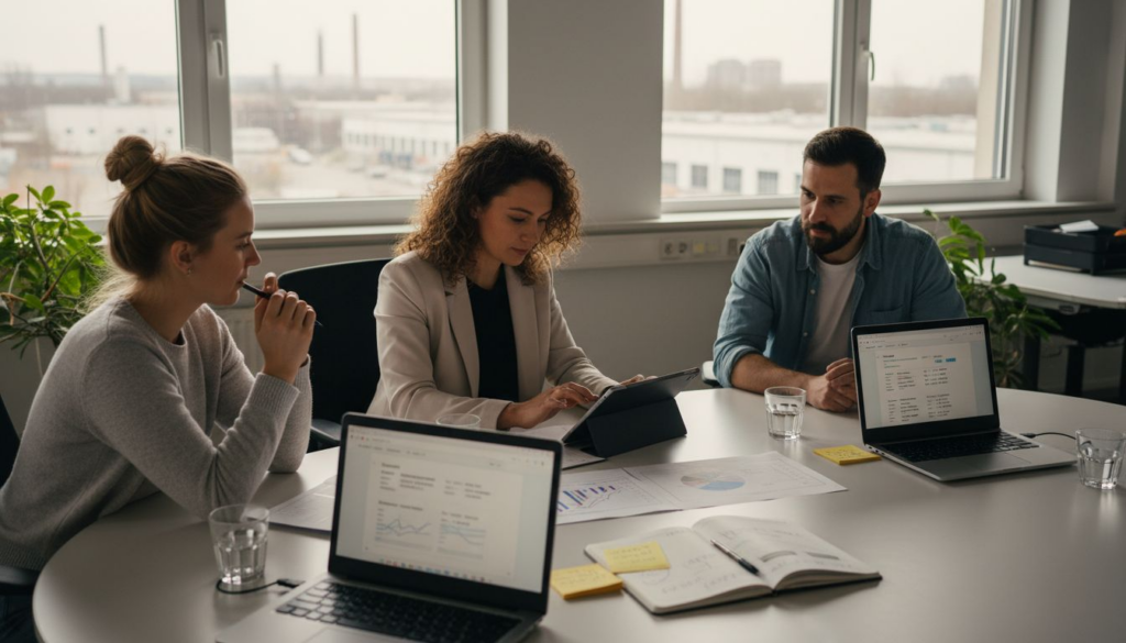 Unser Marketing-Team bereitet derzeit eine neue Kampagne für Amazon vor.